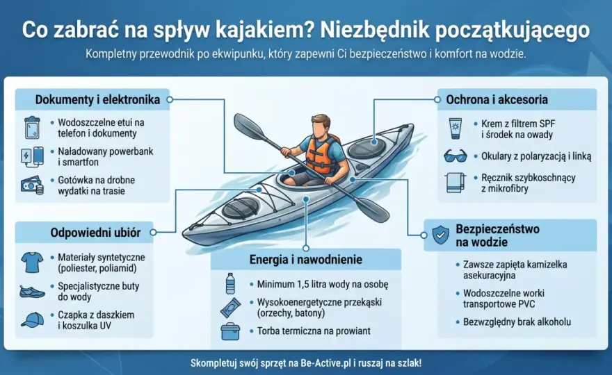 Spływ kajakowy - planowanie, koszty i co spakować?